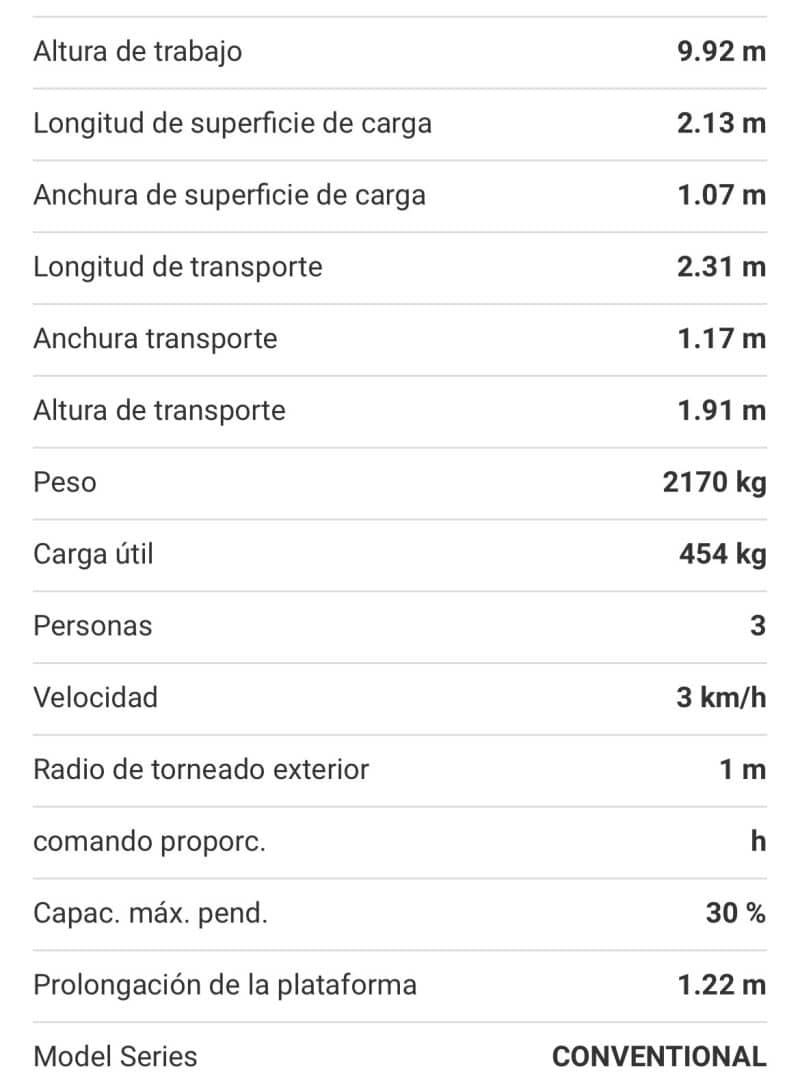 Elevador eléctrico - Imagen 12