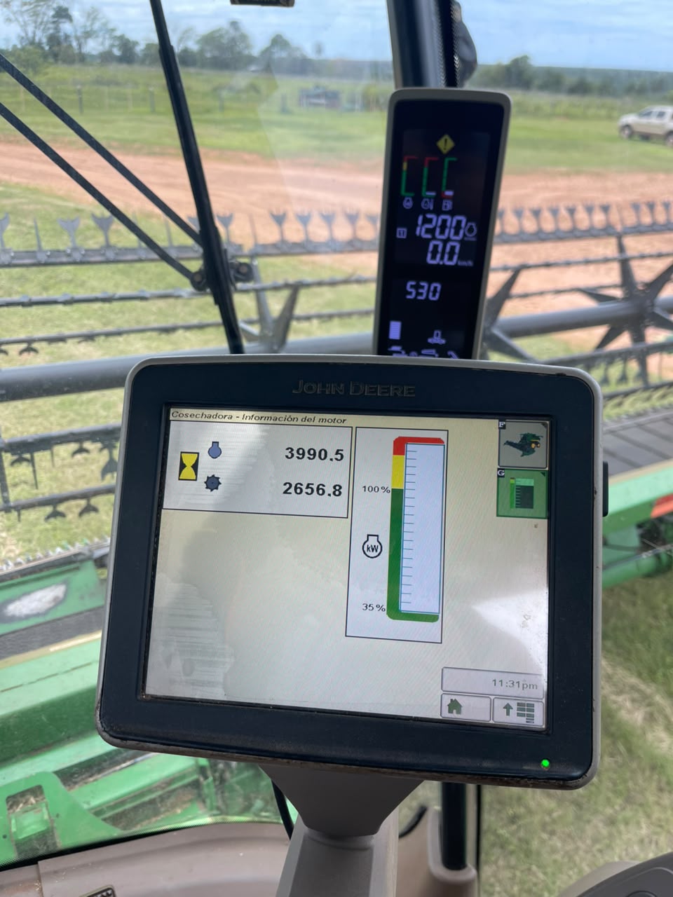 John Deere S680 con plataforma 740FD - Imagen 7